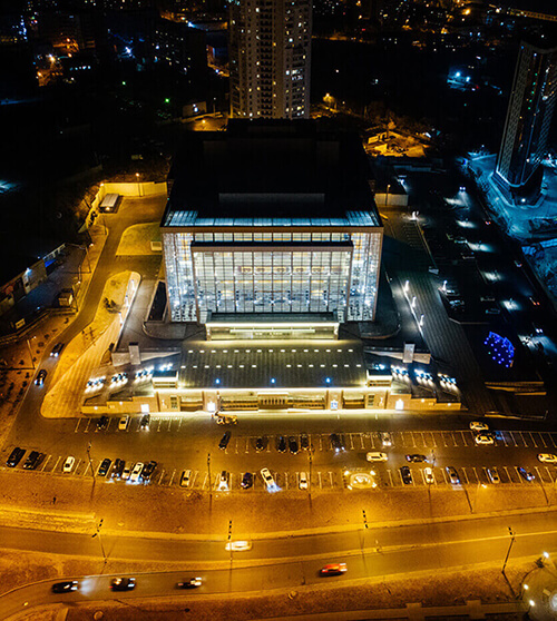 АРХИТЕКТУРНОЕ ОСВЕЩЕНИЕ ТЕАТРА ОПЕРЫ И БАЛЕТА