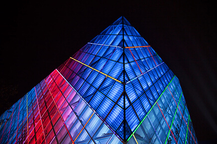 фото новости - Светодиодные медиафасады