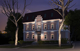 Архитектурное освещение исторического здания
