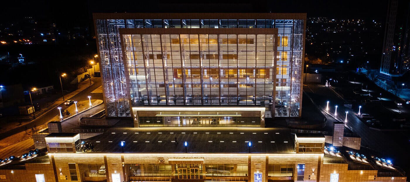 Архитектурное освещение театра оперы и балета