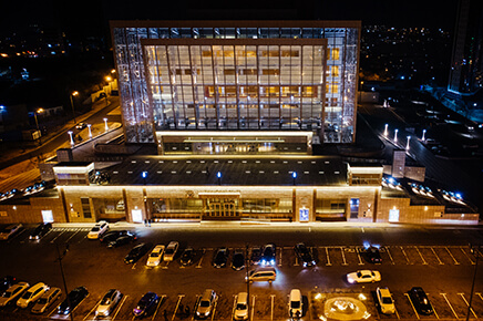 Архитектурное освещение театра оперы и балета